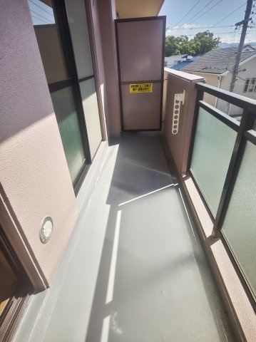 SUNLIFEマンションのバルコニー