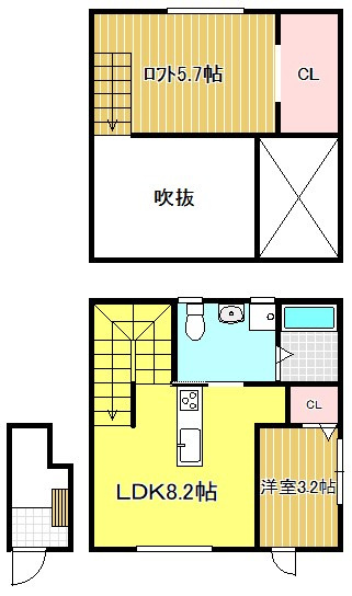 ESPRESSO新清須の間取り