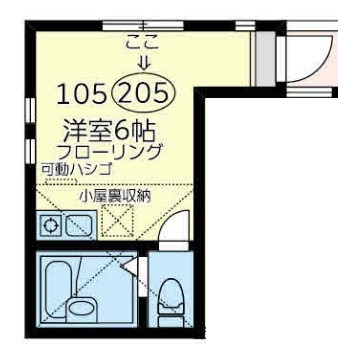 【間取り】 | ユナイト大島上町ポール・デュカス