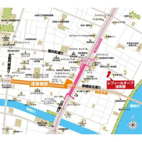 レフィールオーブ浅草橋の設備