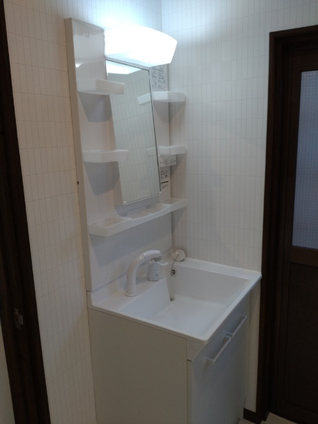 仁川百合野町　の独立洗面台|独立洗面台