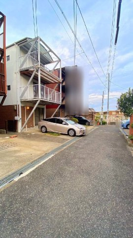 仁川百合野町の前面道路含む現地写真|前面道路