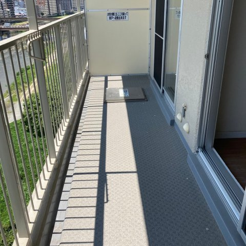 日興宝塚南口スカイマンションのバルコニー|バルコニー