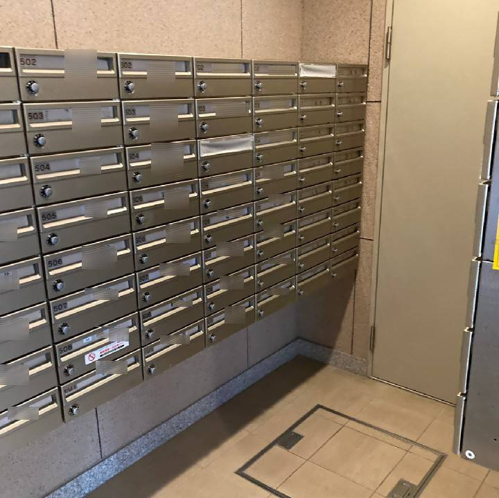 日興宝塚南口スカイマンションの設備|郵便受け