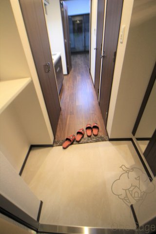 スプランティッド新大阪Ⅴの玄関