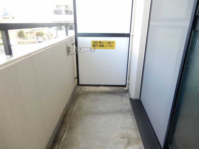 アンピエスぜんのバルコニー