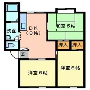 【間取り】 | オアシスＫ　Ⅰ