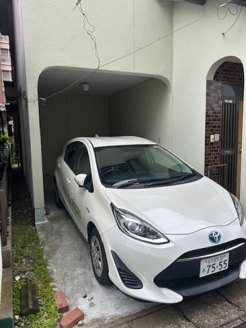 蟹江八幡1-112戸建ての駐車場