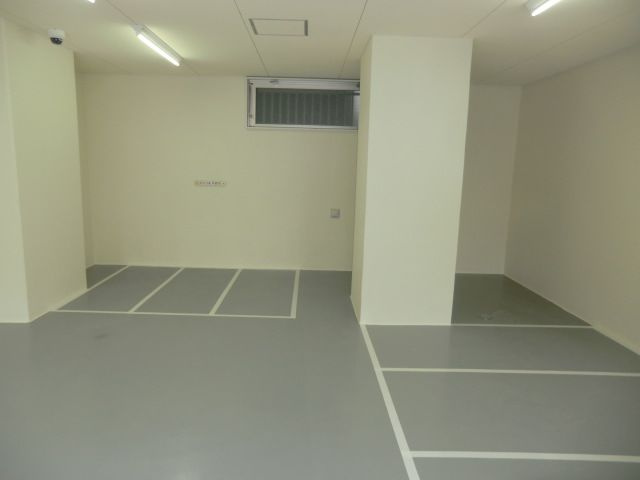 大阪市淀川区十三東２丁目の賃貸マンションのその他共用部分|バイク置き場