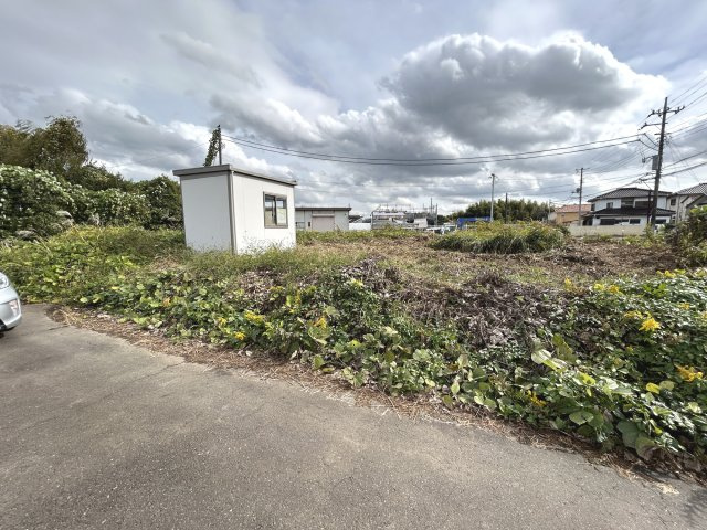 つくば市西大井　土地の外観|現地土地写真