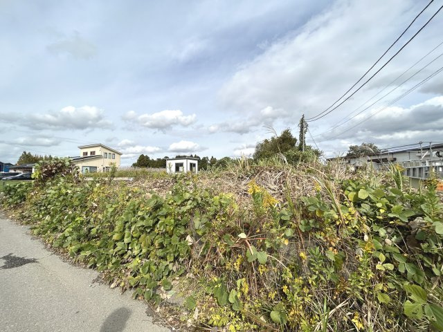 つくば市西大井　土地の外観|現地土地写真