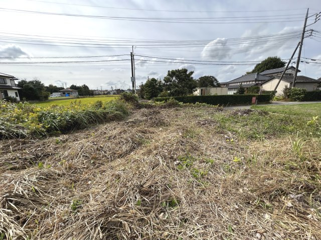 つくば市西大井　土地の外観|敷地内からの写真