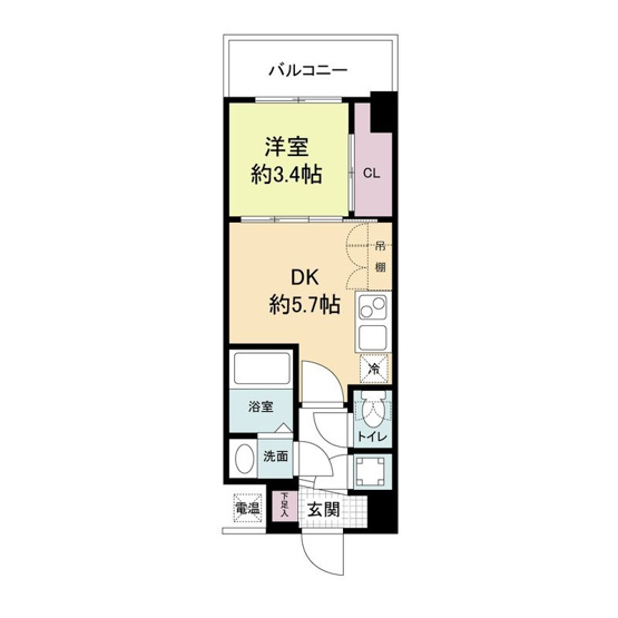 【間取り】 | セレニテ新大阪カルム
