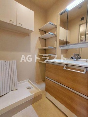 【洗面所】 | グレイスエム | 広い洗面スペース