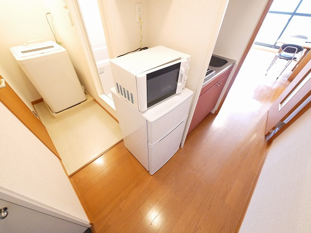 レオパレスＫＩＺＵＧＡＷＡの設備|家電です