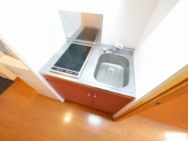 レオパレスＫＩＺＵＧＡＷＡのキッチン|きれいなキッチンです