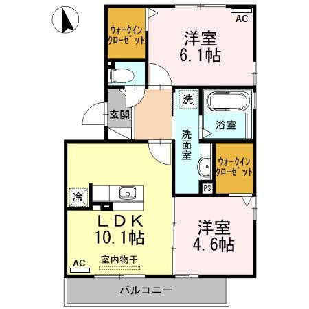 ヴェルブィルの間取り