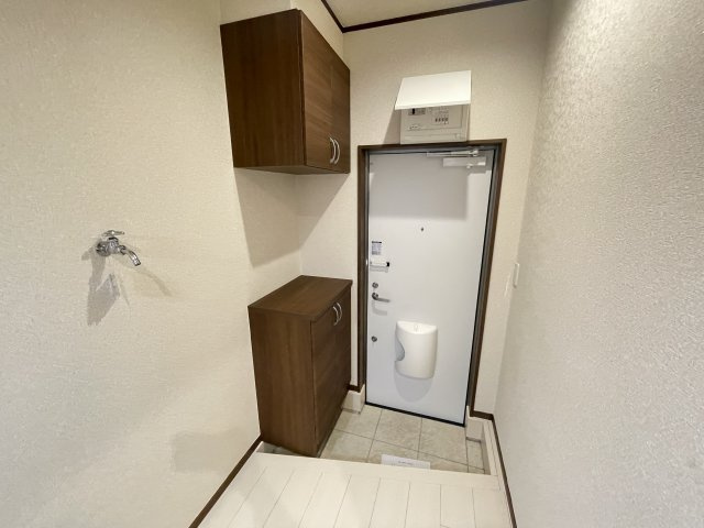 NK HOUSEの玄関
