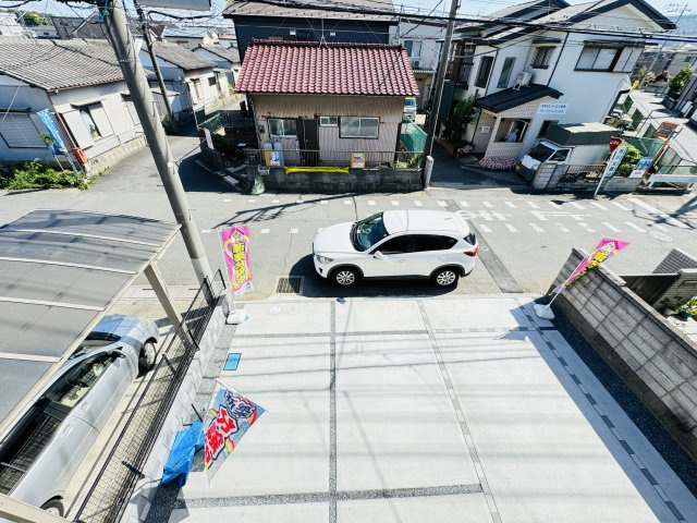 三郷市高州１丁目新築戸建【高州東小学校：9分】の展望|バルコニーより道路側眺望
