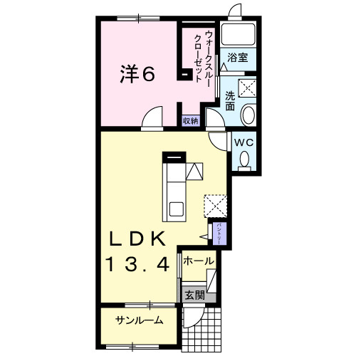 ロアライズⅡの間取り