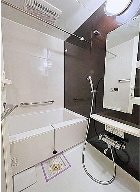 ルクレ東上野レジデンスの浴室