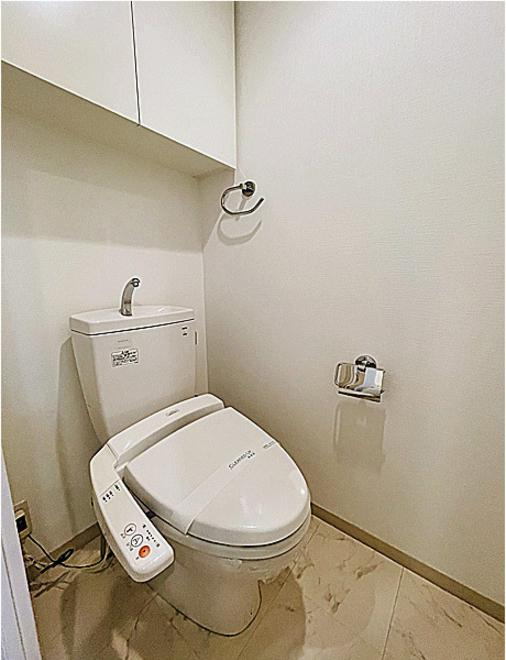 ルクレ東上野レジデンスのトイレ