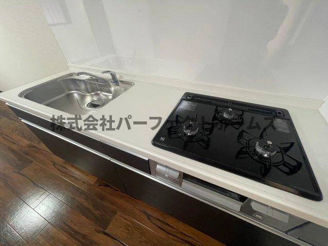 クラルテ田井西のキッチン|きれいなキッチンです