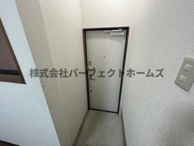 クラルテ田井西の玄関|明るい玄関です