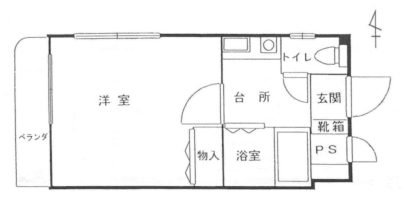 ルミエールUOZAKIの間取り