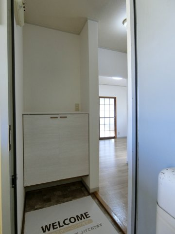 セジュールM　A棟の玄関