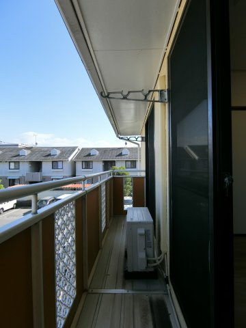 セジュールM　A棟のバルコニー
