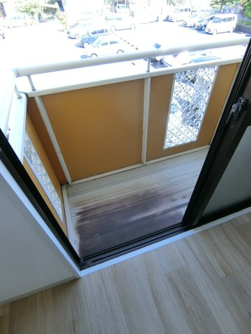 セジュールM　A棟のバルコニー