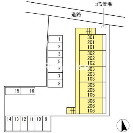 ラビアン・ローゼのエントランス