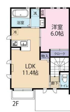 Ｇクレストパティオスの間取り