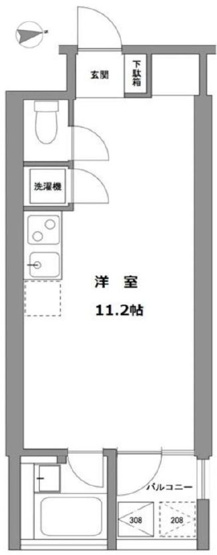 【間取り】 | ラグゼナ東高円寺