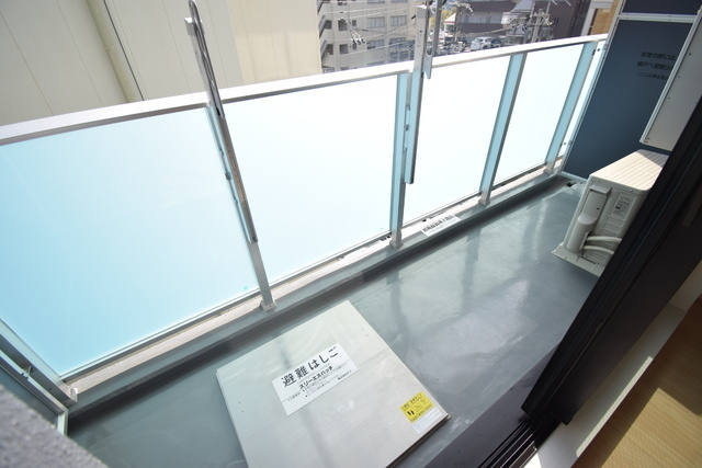 MISTRAL栗山町のバルコニー