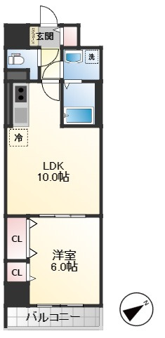 MISTRAL栗山町の間取り