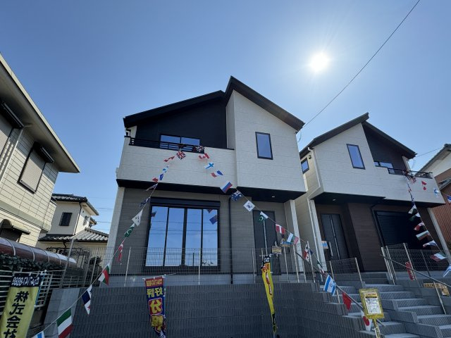 柏市藤心２丁目新築戸建（藤心７期）の外観|2号棟外観・完成済み内覧可能です！