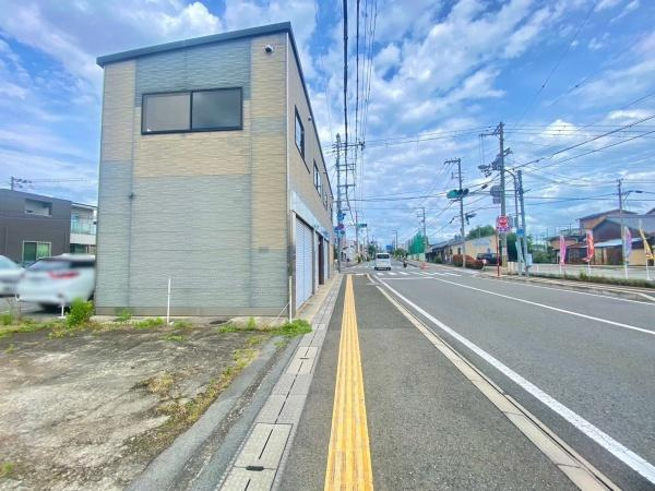 和歌山市土佐町3丁目　土地の前面道路含む現地写真