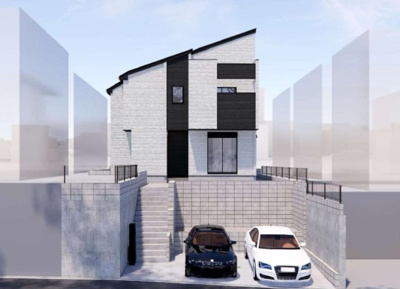 【外観パース】 | MIRASUMO名東区上社4293①全1棟＜新築一戸建て仲介手数料無料＞