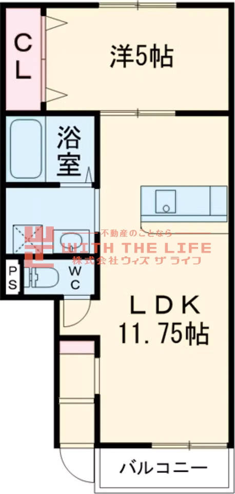 エスカレントみやき【10.000円キャッシュバック対象物件】の間取り