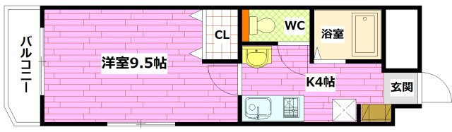 リベラーレ吉川の間取り
