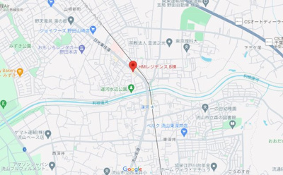 【地図】 | 【RC造２棟一括マンション】千葉県野田市山崎