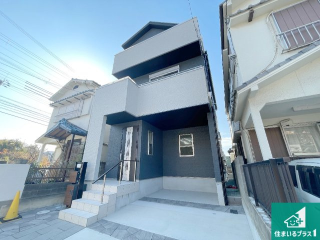 神戸市垂水区美山台　未入居の外観|お客様に長く安心して住んでいだだける事にこだわった家づくり！住んでからのアフターサービスにもしっかりと取り組んでいます！