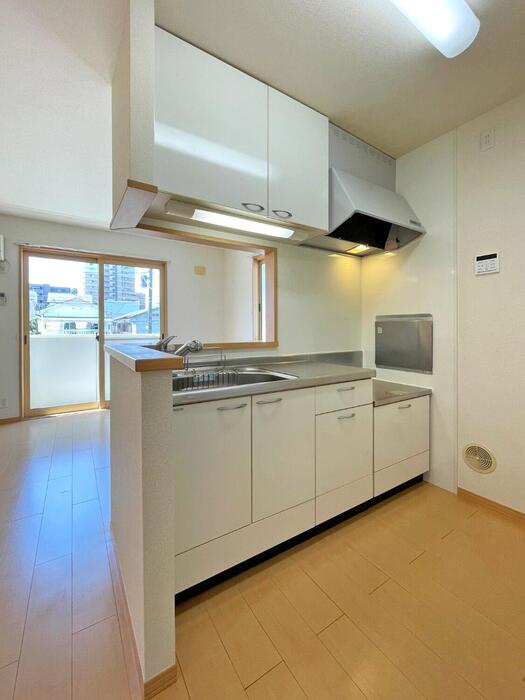 シャトルのキッチン