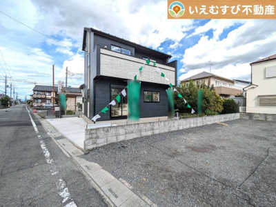 【外観】 | BLOOMING GARDEN　熊谷市別府5丁目 | 【完成済み】シンプルモダンテイストの飽きのこない外観！
実際に現地を見たりゆっくりご内覧頂ければ新居での夢が膨らみますよね♪