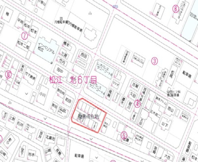 【地図】 | 和歌山市松江北6丁目484-58から分筆（3号地）