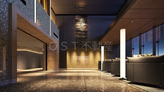 シエリアタワー大阪福島のエントランス