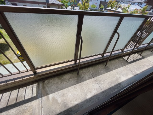 塚本ビルのバルコニー