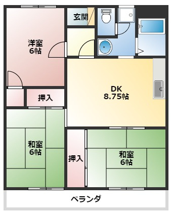 塚本ビルの間取り